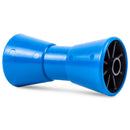 Kielrolle PE, 200mm, 22mm Bohrung, Keilform für Bootstrailer, blau – ProPlus