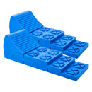 Pro Plus Multifunktions Keile 2er Set, 4 Ebenen, Kunststoff, blau – ProPlus