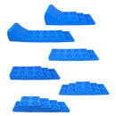 Pro Plus Multifunktions Keile 2er Set, 4 Ebenen, Kunststoff, blau – ProPlus