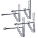 Pro Plus Reifenwandhalter Set von 4 Stück inkl Schrauben und Dübel – ProPlus