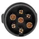 Anhänger Stecker 7 Polig Pvc Schwarz für Anhänger, Caravan und Trailer – ProPlus