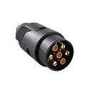 Anhänger Stecker 7 Polig Pvc Schwarz für Anhänger, Caravan und Trailer – ProPlus