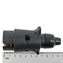 Anhänger Stecker 7 Polig Pvc Schwarz für Anhänger, Caravan und Trailer – ProPlus