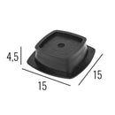 ProPlus Stützplatten stapelbar Set 4 Stück für Kurbelstützen – ProPlus