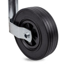 Abstellstütze mit Handgriff Klemmschellen Stützrad Unterlegkeile 48mm – ProPlus