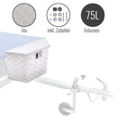 Anhänger Werkzeugbox | Alu | 700x380x240x420mm | inkl Montagesatz | Deichselbox – APT® Deichselbox für die Anhangerdeichsel.