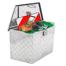 Anhänger Werkzeugbox | Alu | 830x540x360x490mm | inkl. Montagesatz | Deichselbox – APT® Deichselbox für die Anhangerdeichsel.