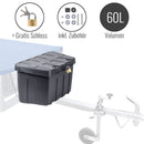 Aufbewahrungsbox Deichsel Kunststoff 32 x 63 x H35,5 cm + Montageset – APT