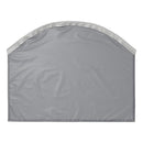 Wohnwagen Radabdeckung mit Keder grau UV Schutz Polyestergewebe 77x60cm – ProPlus