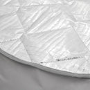 4er Set Radabdeckung Aluminium reflektierend für 15–17 Zoll Reifen – UV-Schutz & 7-lagige Isolierung – APT