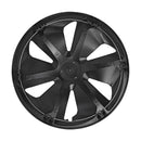 Radzierblende 15 Zoll Radblende Universal Radkappe Silber / Schwarz, 1 Stück – APT