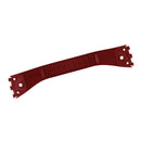 4x Wohnwagen Rangiergriff, 180 mm, Kunststoff, Unterteil Rot, Oberteil Lichtgrau