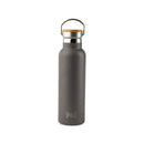 Rebel Outdoor Isolierflasche Thermosflasche Edelstahl Thermoskanne 0,6L grau – Rebel