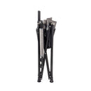 Campingstuhl Klappstuhl Outdoor Regiestuhl faltbar bis 100Kg schwarz nur 2,8Kg – Holiday Travel