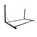 Reifen Wandhalter, schwarz pulverbeschichtet, Stahl, 90 - 130 cm