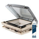 Dachfenster Remis Remitop Vario II Kurbelvariante 40 x 40 cm klar + Dichtmasse – Remis