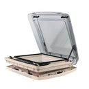 Remis Remitop Vario II Kurbelvariante Dachfenster 40 x 40 cm Klar – Remis