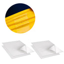 2x PVC Reparatur Set 14x7,6cm klar für Anhängerplanen Markisen Vorzelte – ProPlus