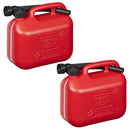 2x Kraftstoffkanister 5L Kunststoff red Reserve Benzinkanister Diesel – APT