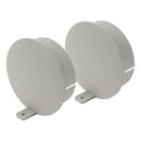 2x Rohrdeckel RD 65/72 mm achatgrau – Zubehör für Truma Isothermsysteme – Truma