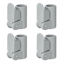 Rohrklemmen für Zeltstange mit Schnellspanner 19-22 mm 4er-Set – ProPlus