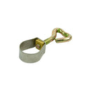 2x Rohrschelle 21-23mm Edelstahl Rohrklemme mit Schraube für Zeltstangen Camping – APT