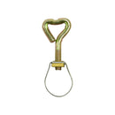 2x Rohrschelle 21-23mm Edelstahl Rohrklemme mit Schraube für Zeltstangen Camping – APT