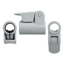 Rohrklemmen für Zeltstange mit Schnellspanner 19-22 mm 4er-Set – ProPlus