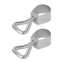 2er Set Rohrklemme Rohrschelle 17-19 mm mit Schraube für Zeltstangen Camping – APT