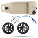 AQUA WM Wastemaster Grauwassertank 38 Liter Abwassertank beige rollbar – ProPlus
