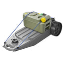 AQUA WM Wastemaster Abwassertank 38 L Grauwassertank grau rollbar – APT