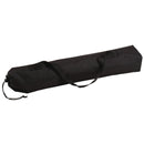 Alu Rolltisch HUGO mit Tasche + Haken 46 x 50 cm schwarz Campingtisch Falttisch – So macht Camping Spaß!