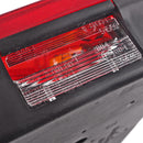 Rückleuchte 6 Funktionen 218x140mm rechts – Klassische Anhänger 6-Kammerleuchte mit Rückfahrlicht, Bremslicht, Blinker, Nebe