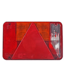 Rückleuchte 6 Funktionen 218x140mm rechts – Klassische Anhänger 6-Kammerleuchte mit Rückfahrlicht, Bremslicht, Blinker, Nebe