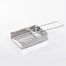 Edelstahl Klapptoaster Sandwichmaker klappbar Camping Toaster Toastaufsatz – Camp4