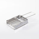 Edelstahl Klapptoaster Sandwichmaker klappbar Camping Toaster Toastaufsatz – Camp4
