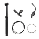 Contec Vario Sattelstütze, Länge 390/125 mm, Aluminium, schwarz – Contec