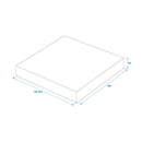 4x Vorzelt Schaumstoffpolster Schaumstoffplatten 12x12cm für Wohnwagen Wohnmobil – ProPlus