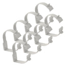 8x Schelle ÜS 5 Ø75 mm grau – Befestigung für Truma S 5004, S 5002 & VarioHeat – Truma