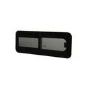 Universal Schiebefenster 50x35cm Echtglas getönte Seitenscheibe links/rechts – Carbest