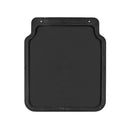 4x Schmutzfänger universal Gummi 23x20cm schwarz für Anhänger, Wohnwagen, PKW – ProPlus