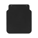 4x Schmutzfänger universal Gummi 23x20cm schwarz für Anhänger, Wohnwagen, PKW – ProPlus