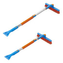 Schneebürste Eiskratzer| XXL Version| teleskopierbar | 99-127cm | weiche Borsten – APT