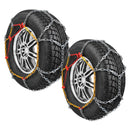 2x Schneeketten 9mm KN80 für 185/75-14; 205 /60-15; 215/40-16 – ProPlus