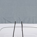 Dachschutzplane 7x3 m Grau 160g/m² – Atmungsaktive Wohnmobil & Wohnwagen Abdeckplane | Wetterfester Schutz mit Gurtsystem