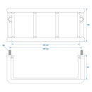 Universal Rücklicht Schutzgitter 228x105x80mm Rücklichtschutz Schutz Rückleuchte – APT