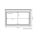 Wohnwagen Seitenfenster 70x50cm | Kederbefestigung | inkl Aussteller | Anthrazit – NRF