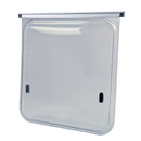 Wohnwagen Seitenfenster 50x50cm | Kederbefestigung | inkl Aussteller | Anthrazit – NRF