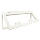 Wohnwagen Serviceklappe | 840x345mm | Weiss | inkl Schließung | Staufachklappe – Wamovo