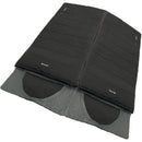 SET 2x Deckenschlafsack Contour Midnight Black, 220x85cm, 2-Personen Schlafsack – Outwell